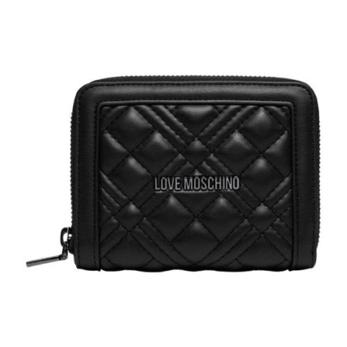 Love Moschino Damplånbok med myntficka Black, Dam