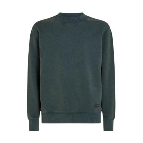 Calvin Klein Stilren Sweatshirt för Män Green, Herr