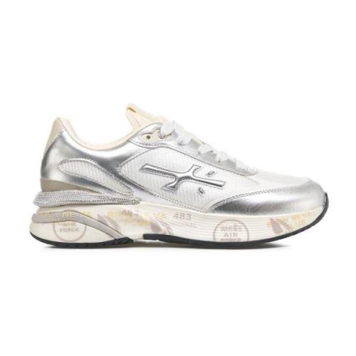 Premiata Silver Sneakers Aw24 Damskor Gray, Dam