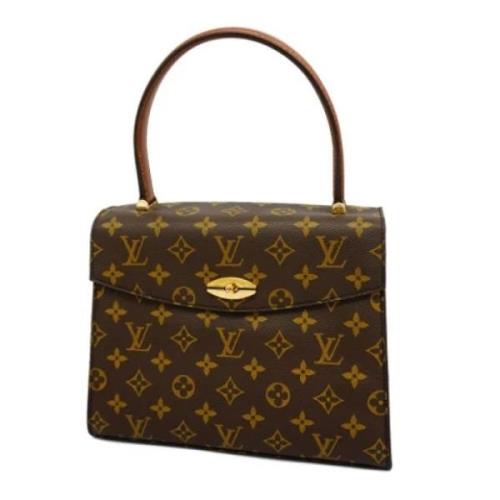 Louis Vuitton Vintage Pre-owned Tyg louis-vuitton-vskor Brown, Dam