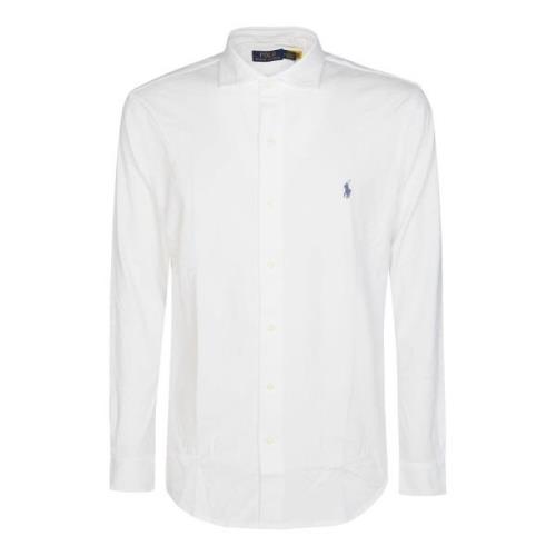 Polo Ralph Lauren Linne Bermuda Skjorta White, Herr