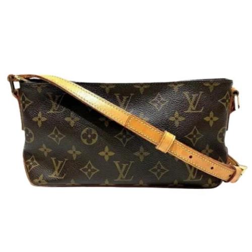 Louis Vuitton Vintage Pre-owned Tyg louis-vuitton-vskor Brown, Dam