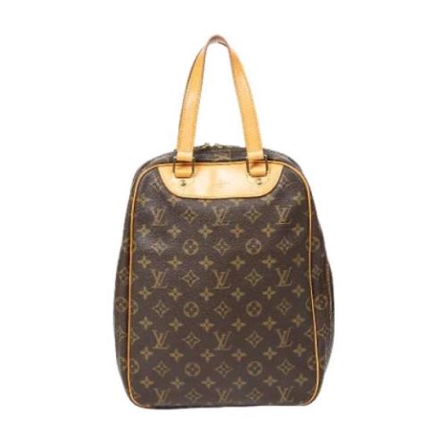 Louis Vuitton Vintage Pre-owned Canvas handvskor Brown, Dam