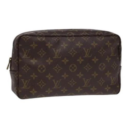 Louis Vuitton Vintage Pre-owned Canvas kuvertvskor Brown, Dam