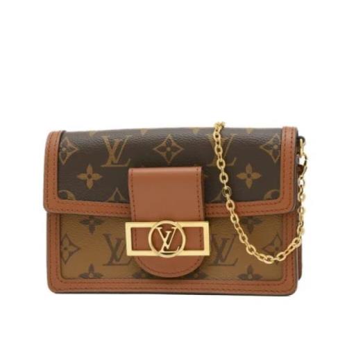 Louis Vuitton Vintage Pre-owned Canvas louis-vuitton-vskor Brown, Dam