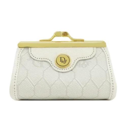 Dior Vintage Pre-owned Plast plnbcker White, Dam