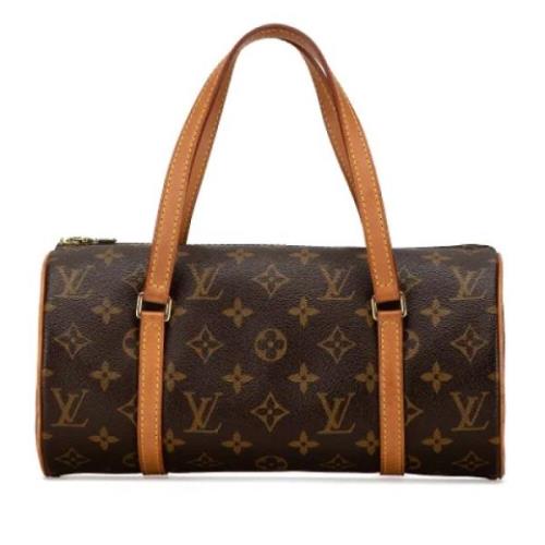 Louis Vuitton Vintage Pre-owned Canvas handvskor Brown, Dam