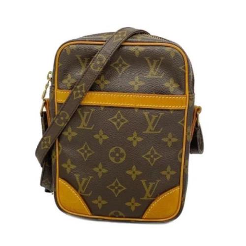 Louis Vuitton Vintage Pre-owned Tyg louis-vuitton-vskor Brown, Dam