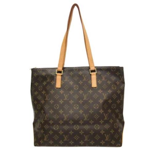 Louis Vuitton Vintage Pre-owned Tyg louis-vuitton-vskor Brown, Dam