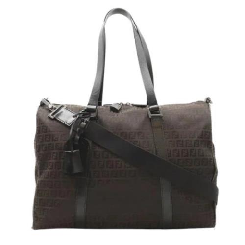 Fendi Vintage Pre-owned Laeder fendi-vskor Brown, Dam