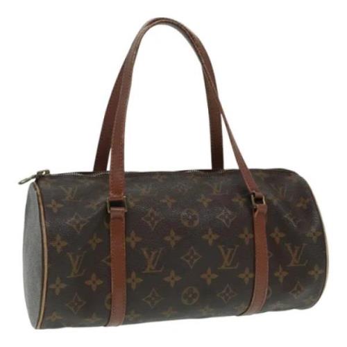 Louis Vuitton Vintage Pre-owned Canvas handvskor Brown, Dam