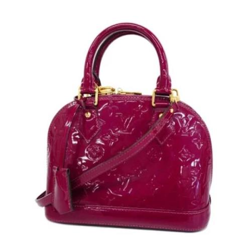 Louis Vuitton Vintage Pre-owned Tyg louis-vuitton-vskor Red, Dam