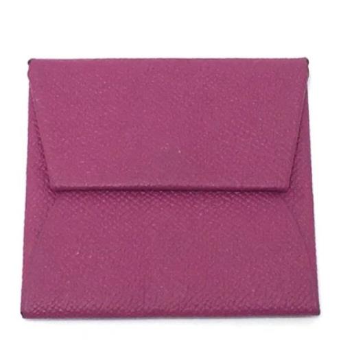 Hermès Vintage Pre-owned Laeder plnbcker Purple, Dam