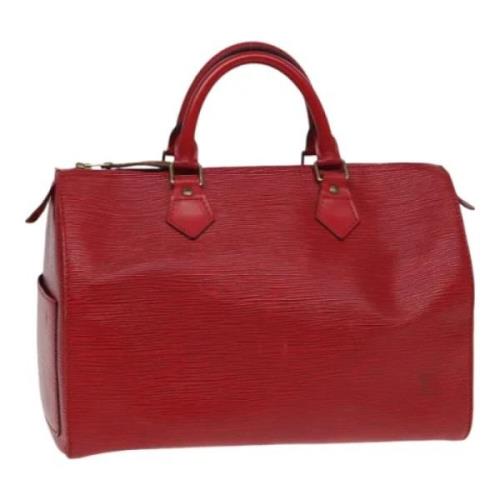 Louis Vuitton Vintage Pre-owned Laeder louis-vuitton-vskor Red, Dam