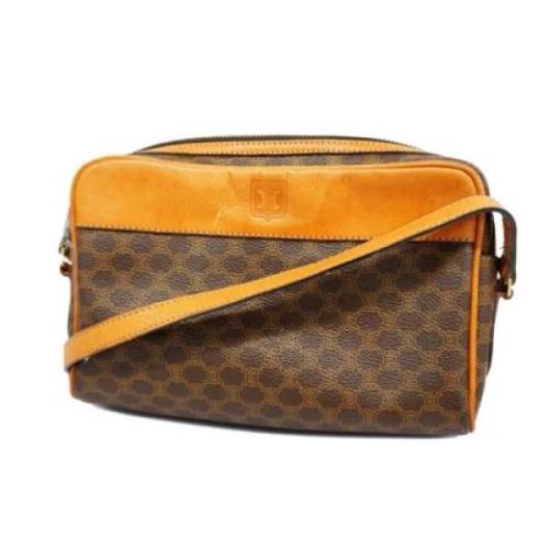 Celine Vintage Pre-owned Plast celine-vskor Brown, Dam