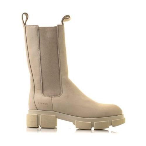 Copenhagen Shoes Klassiska Chelsea Boots för Män Beige, Dam