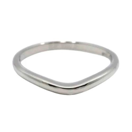 Bvlgari Vintage Pre-owned Platina ringar Gray, Dam