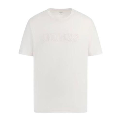 Guess Herr Alphy Kortärmad T-shirt White, Herr