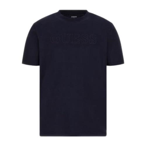 Guess Herr Alphy Kortärmad T-shirt Blue, Herr