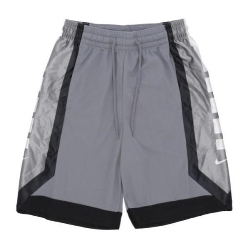 Nike Elite Basketball Shorts Cool Grey/Black/White Gray, Herr