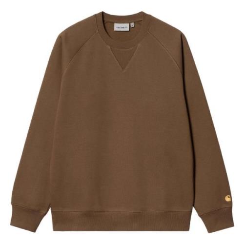 Carhartt Wip Chase Sweat Hoodie Brown, Herr