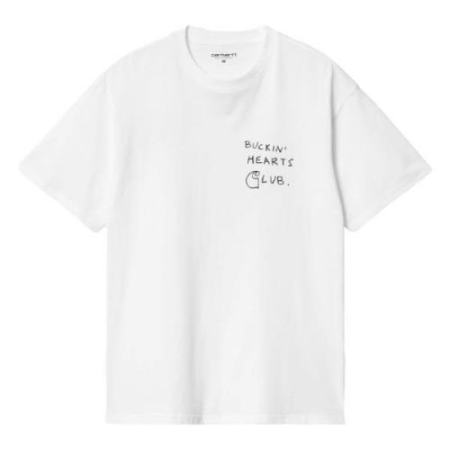 Carhartt Wip S/S Pepe B.h.c T-shirt White, Herr