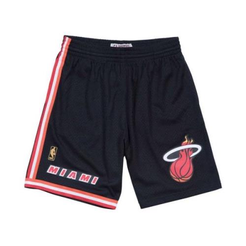 Mitchell & Ness Miami Heat NBA Swingman Shorts Svart Black, Herr