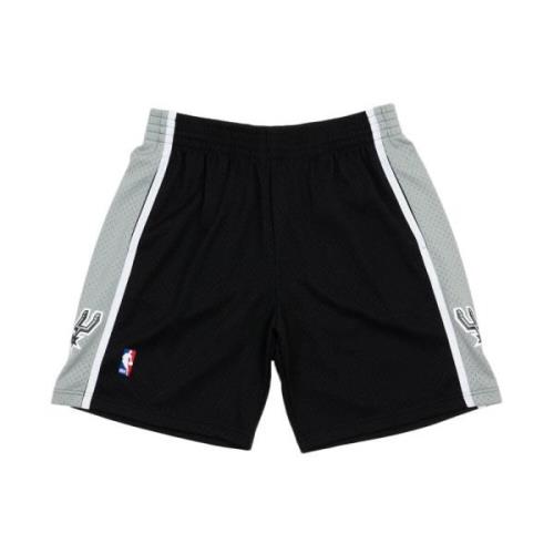 Mitchell & Ness NBA Swingman Shorts San Antonio Spurs Black, Herr