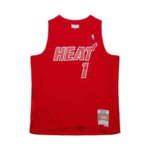 Mitchell & Ness NBA Heat 2012 Chris Bosh Tröja Red, Herr