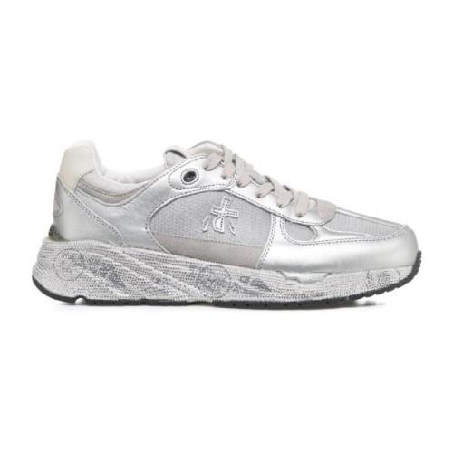 Premiata Silver Sneakers Aw24 Damskor Gray, Dam