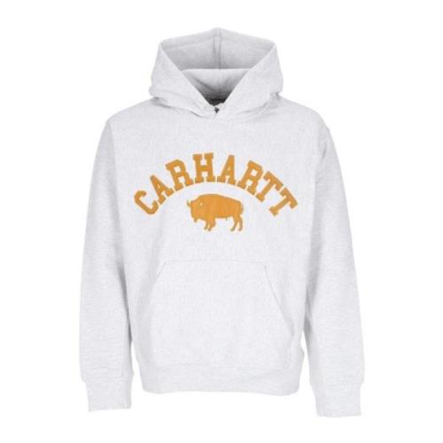 Carhartt Wip Heather/Brown Huvtröja med Justerbar Huva Gray, Herr