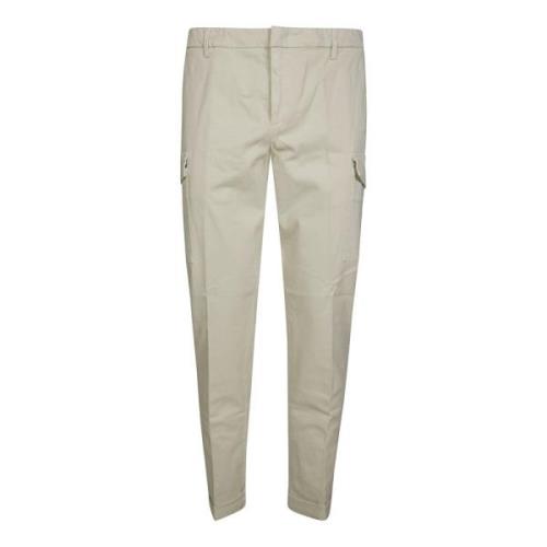 Dondup Cargo gabardine byxor för män Beige, Herr