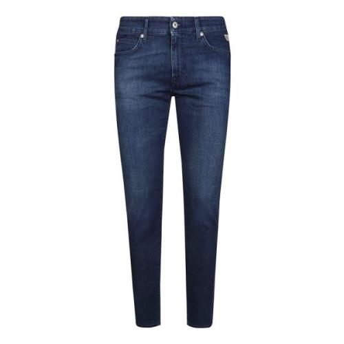 Roy Roger's Elite Skinny Jeans för Män Blue, Herr