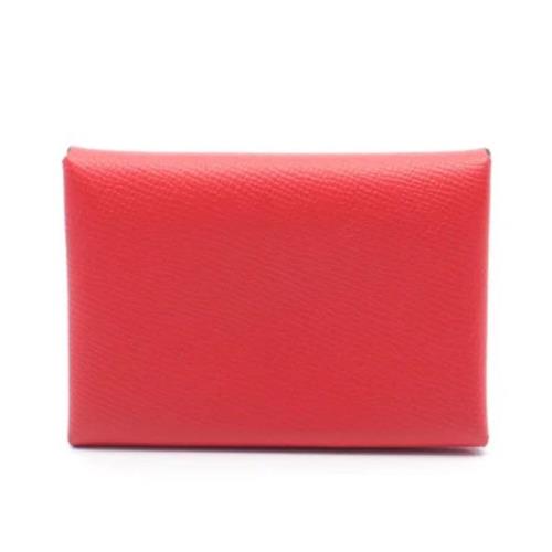 Hermès Vintage Pre-owned Canvas plnbcker Red, Unisex