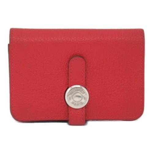 Hermès Vintage Pre-owned Laeder hem-och-kontorstillbehr Red, Dam