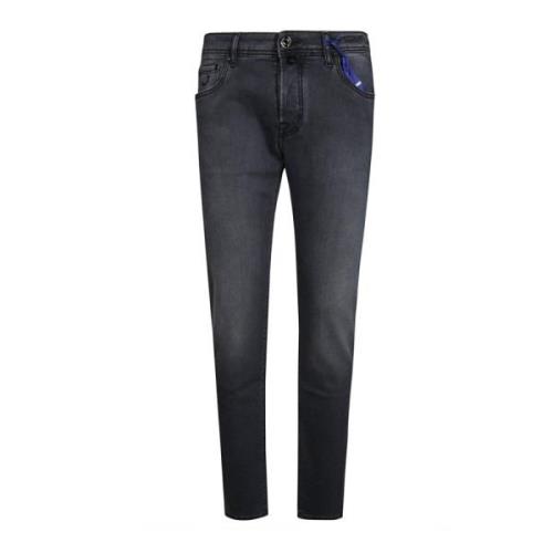 Jacob Cohën Slim-Fit Nick Fem-Ficka Super Slim Jeans Blue, Herr