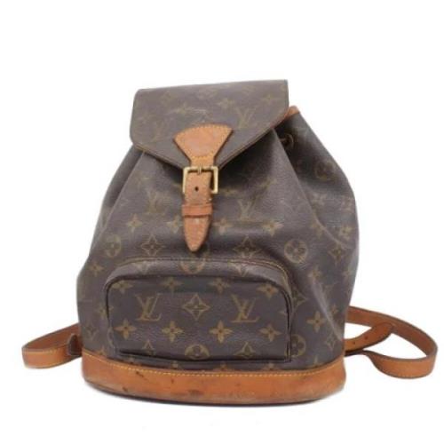 Louis Vuitton Vintage Pre-owned Tyg louis-vuitton-vskor Brown, Dam