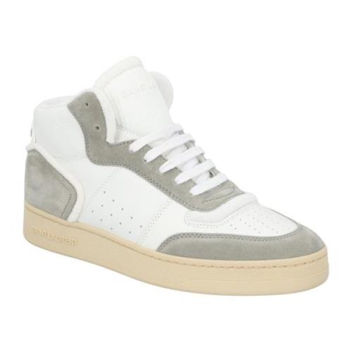 Saint Laurent Vita Sl/80 Sneakers för Män White, Herr