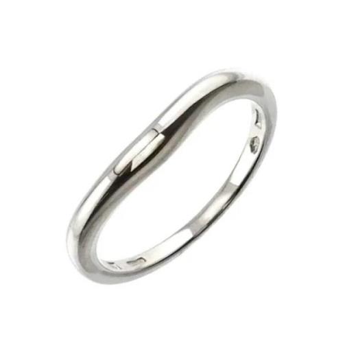 Bvlgari Vintage Pre-owned Platina ringar Gray, Dam