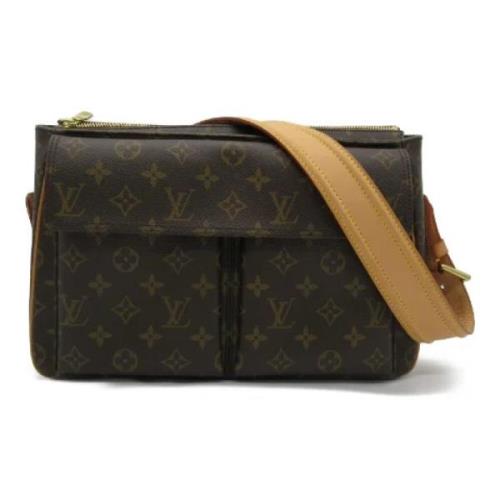 Louis Vuitton Vintage Pre-owned Canvas louis-vuitton-vskor Brown, Dam