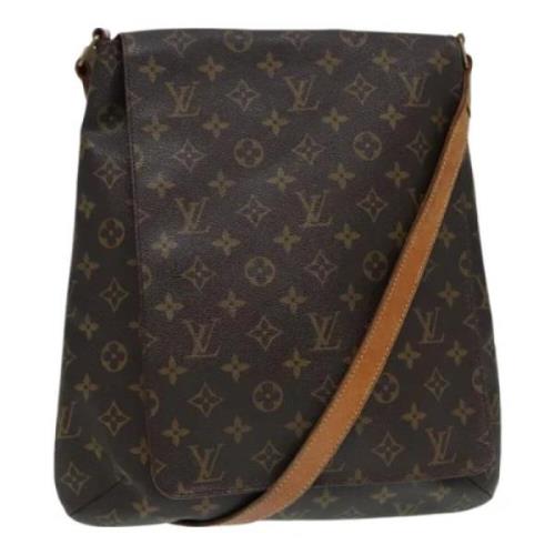 Louis Vuitton Vintage Pre-owned Canvas louis-vuitton-vskor Brown, Dam