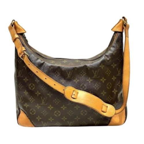 Louis Vuitton Vintage Pre-owned Tyg louis-vuitton-vskor Brown, Dam