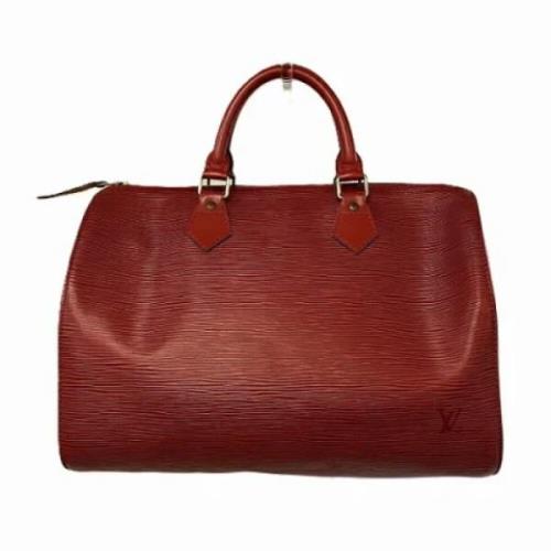 Louis Vuitton Vintage Pre-owned Laeder louis-vuitton-vskor Red, Dam