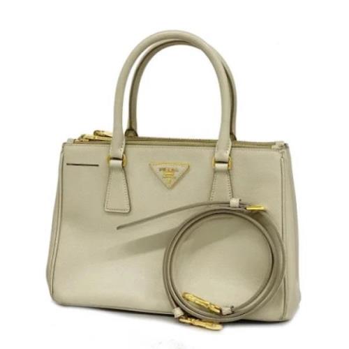 Prada Vintage Pre-owned Laeder prada-vskor Beige, Dam