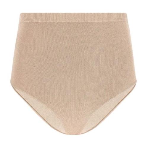 Laneus Lurex Culottes Beige, Dam