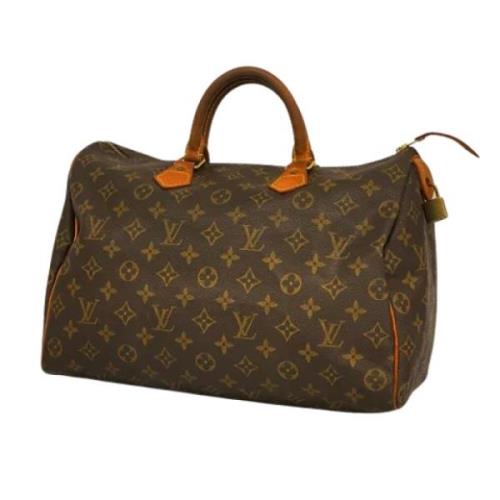 Louis Vuitton Vintage Pre-owned Tyg louis-vuitton-vskor Brown, Dam