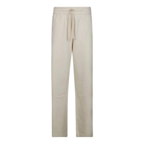 Maison Kitsuné Räv Patch Jogger Byxor Beige, Dam