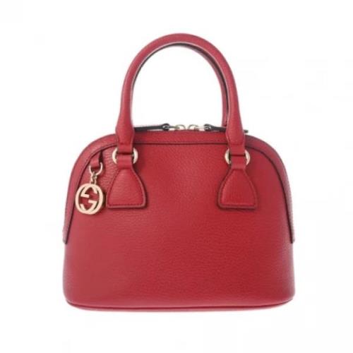 Gucci Vintage Pre-owned Laeder gucci-vskor Red, Dam