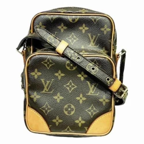 Louis Vuitton Vintage Pre-owned Canvas louis-vuitton-vskor Brown, Dam