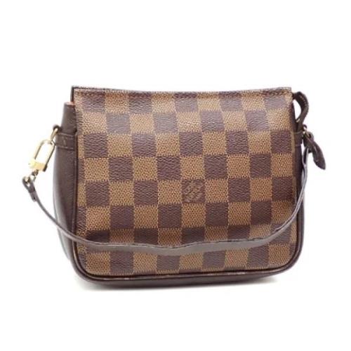 Louis Vuitton Vintage Pre-owned Tyg louis-vuitton-vskor Brown, Dam